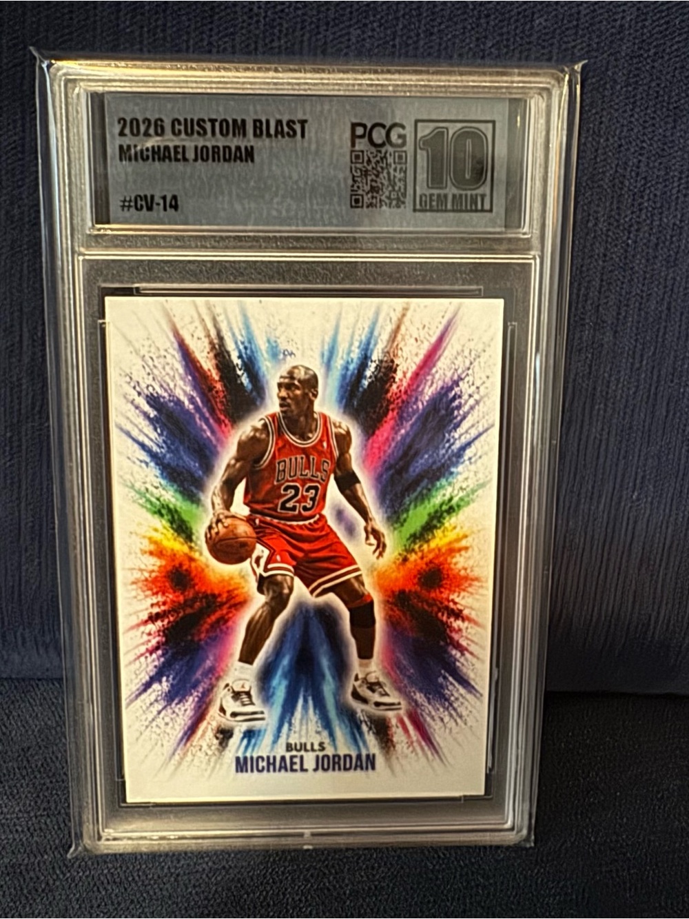 Michael Jordan - 2026 Custom Blast #CV-14 PCG 10 Gem Mint